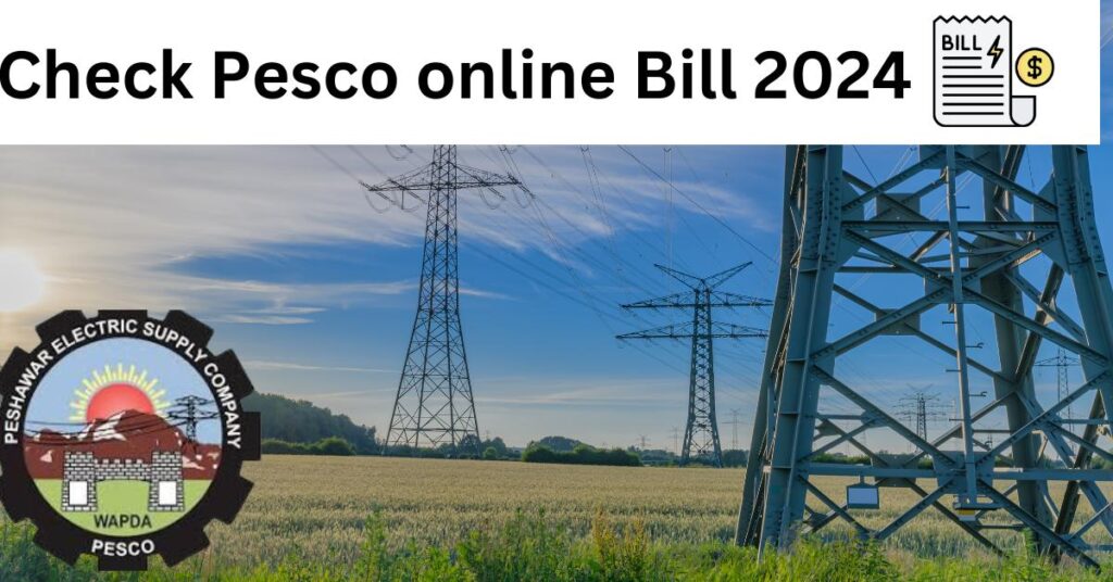 pesco online bill 