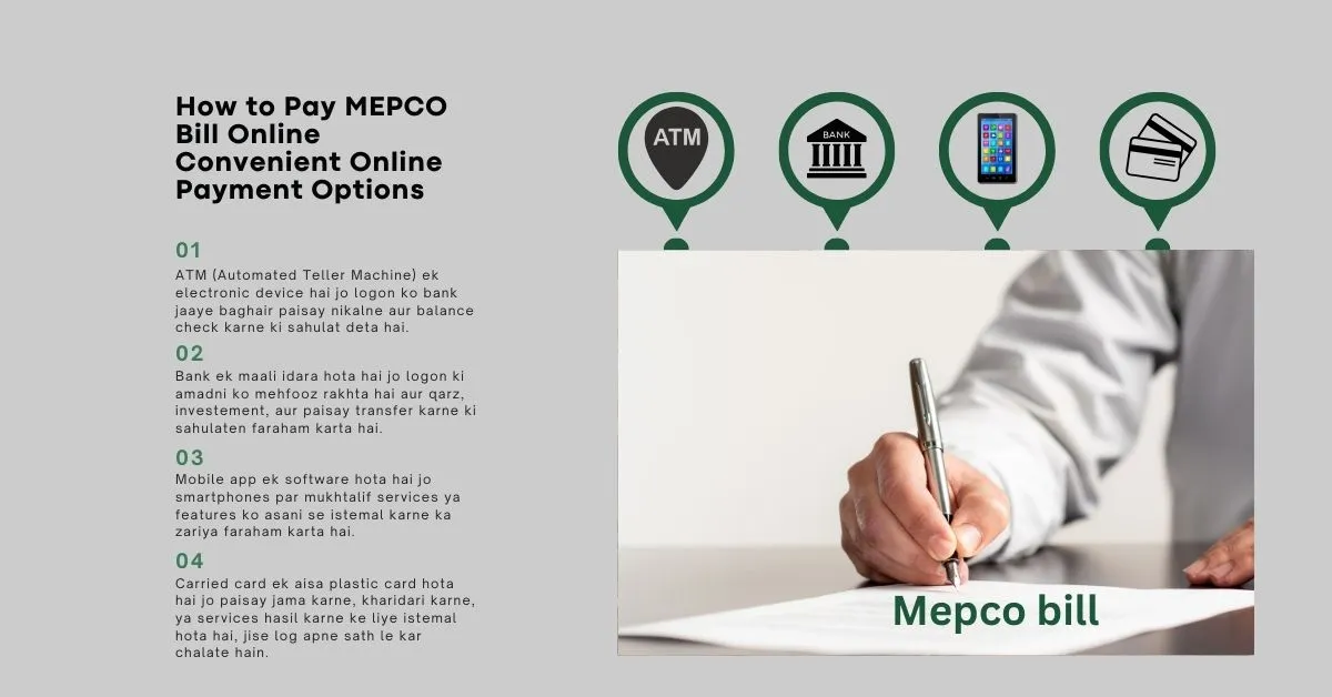 Mepco bill pay